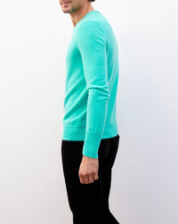 Classic cashmere crew neck jumper - Palm Beach