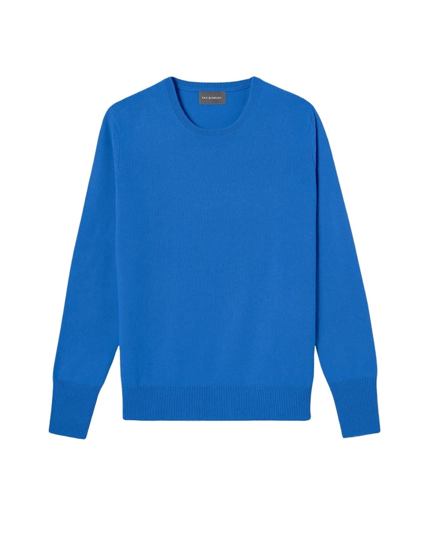 Classic cashmere crew neck jumper - Bleu de Rose