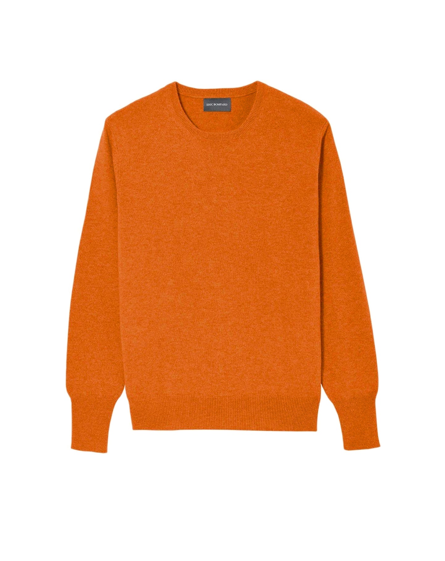 Pull ras de cou classique en cachemire - Safran