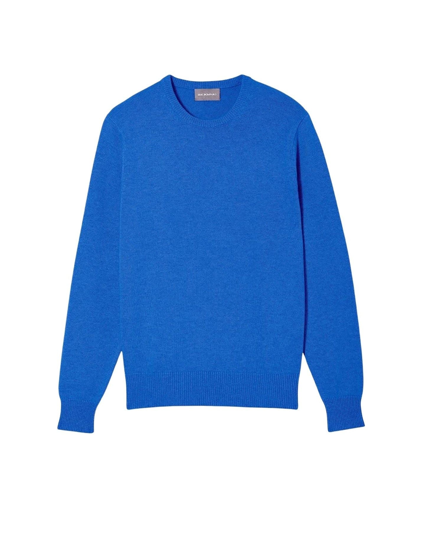 Cashmere crew neck jumper - Cobalt