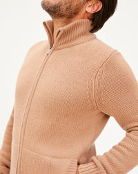 Cashmere jacket - Camel