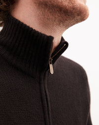 Cashmere jacket - Ebony