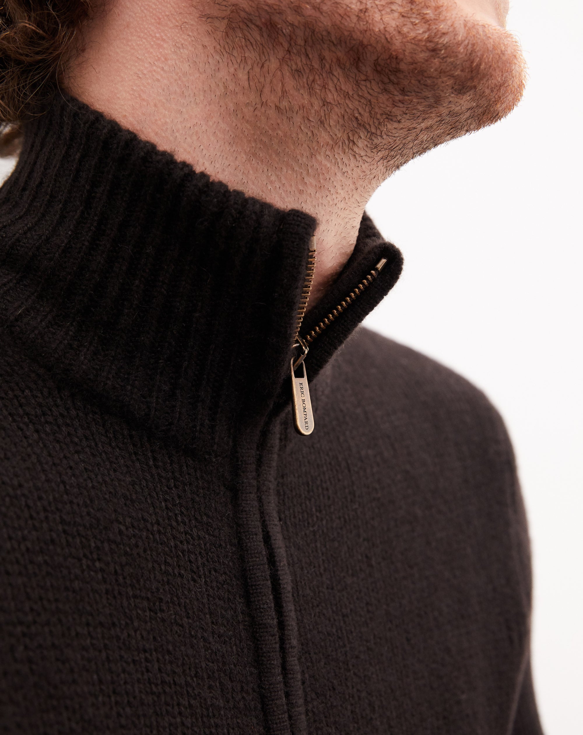 Cashmere jacket - Ebony