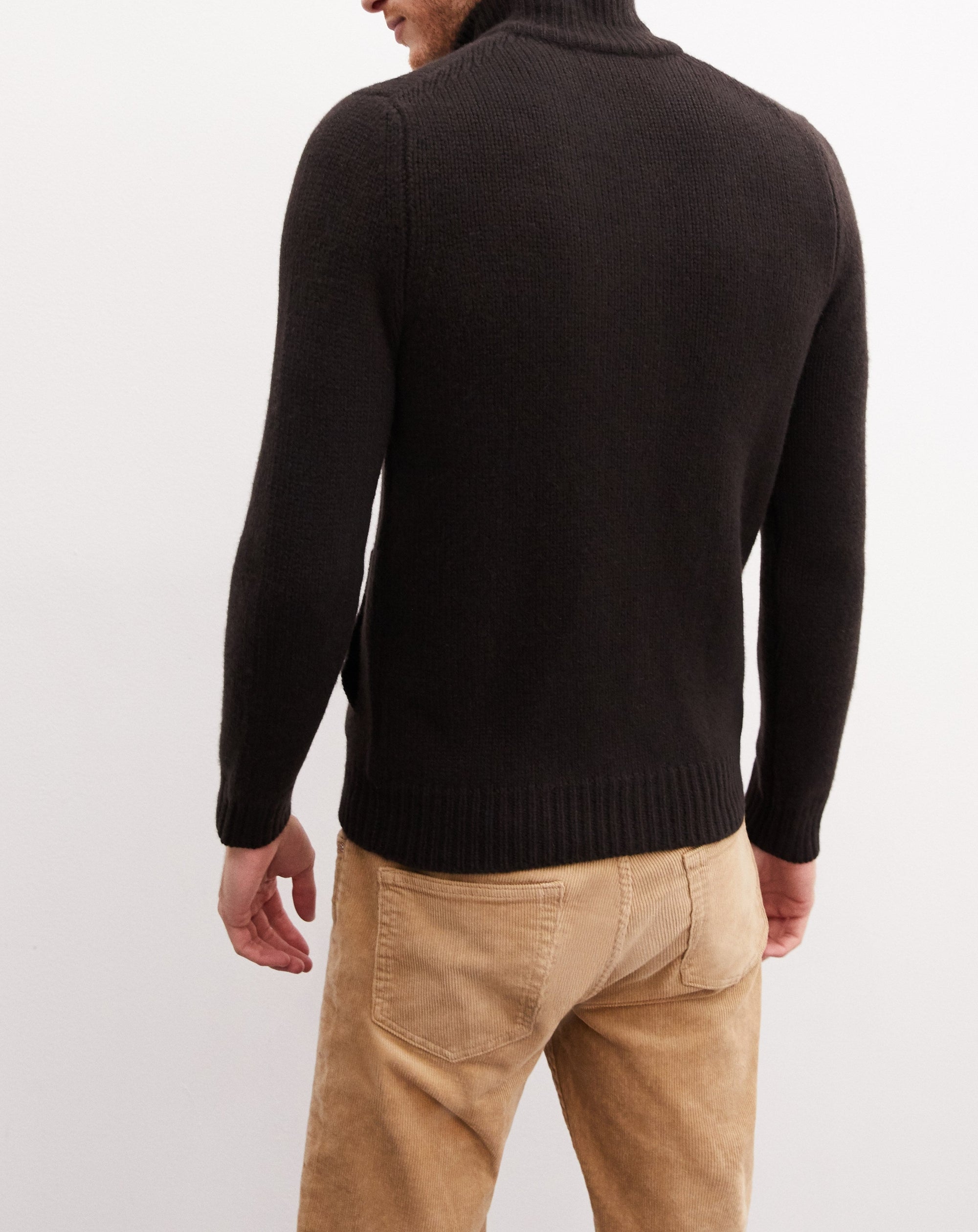 Cashmere jacket - Ebony