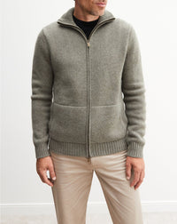 Cashmere jacket - Khaki
