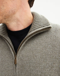 Cashmere jacket - Khaki