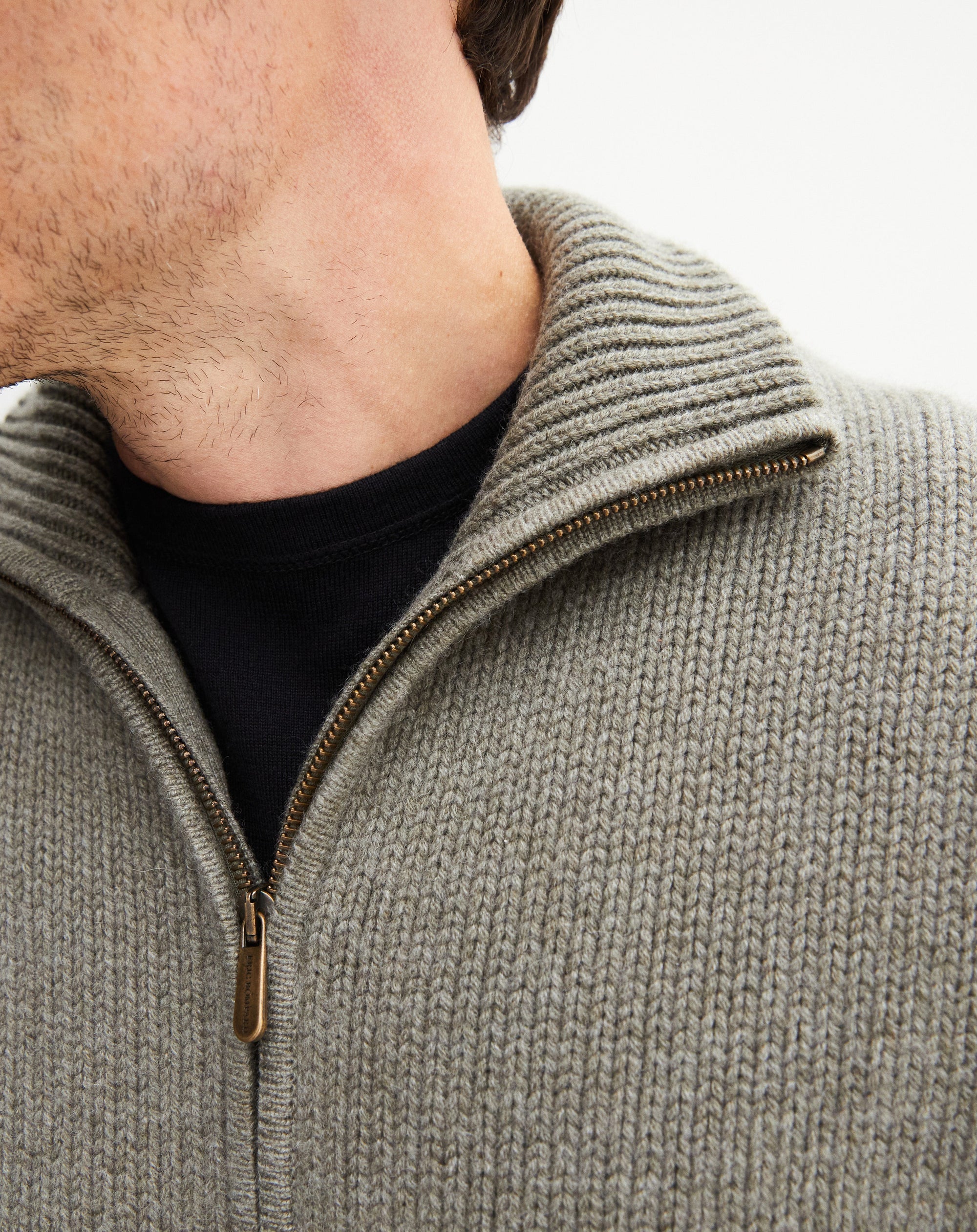 Cashmere jacket - Khaki