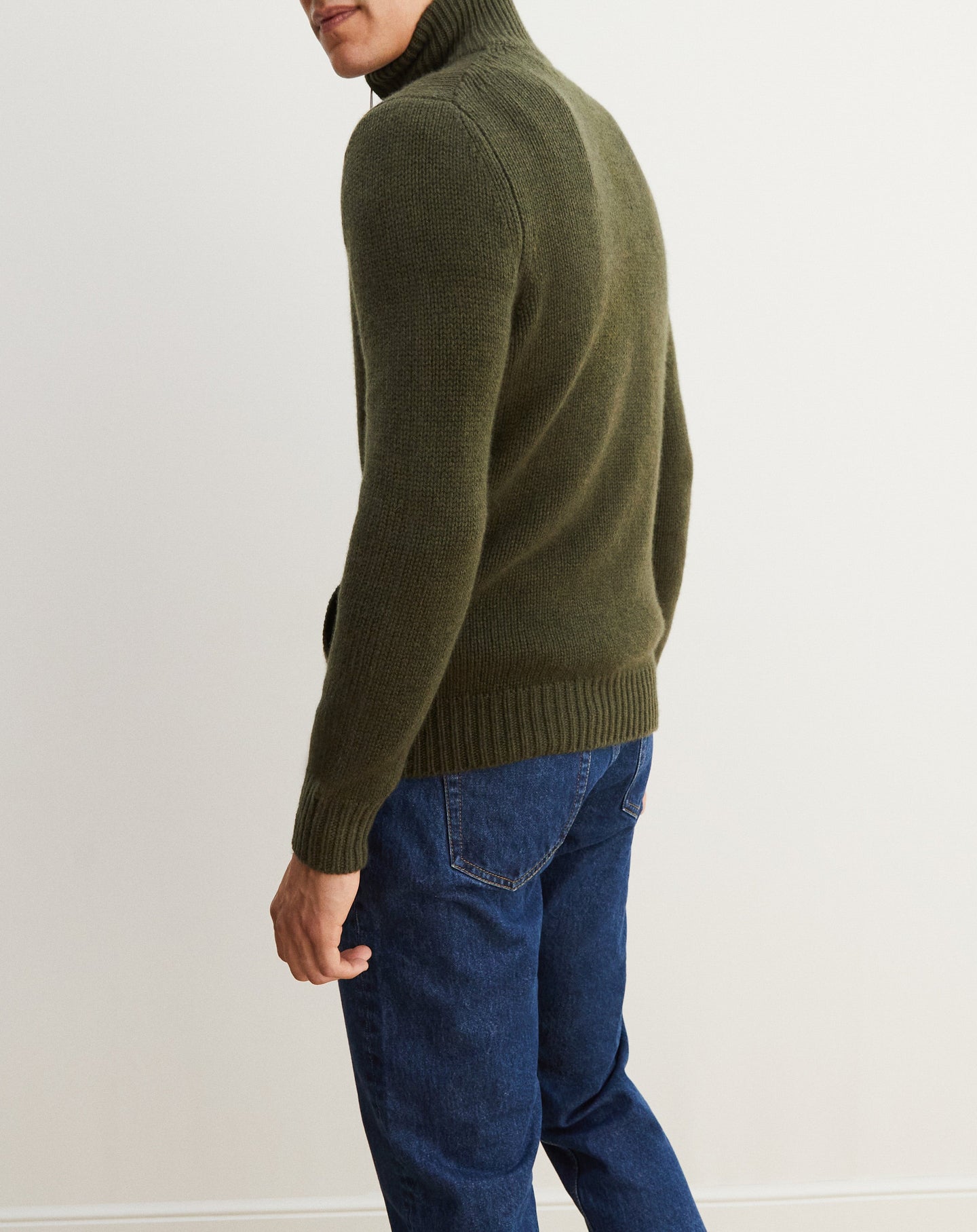 Cashmere jacket - Kale