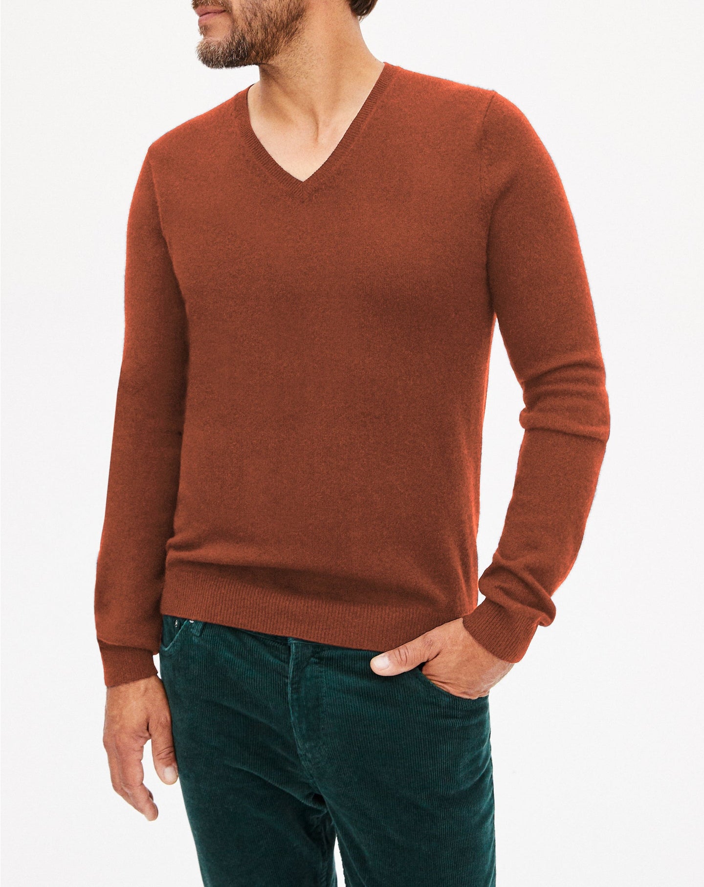 Cashmere V-neck jumper - Everbay