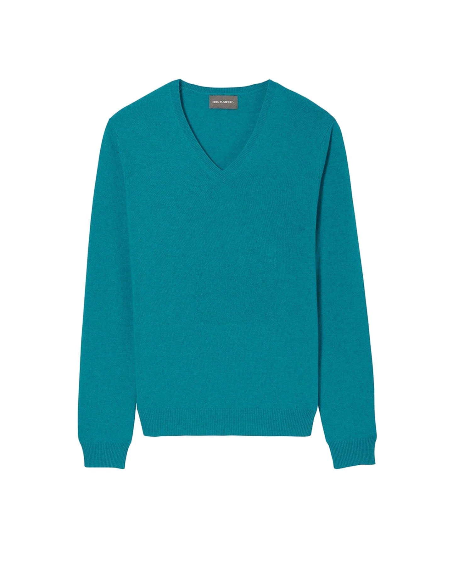 Cashmere V-neck jumper - Yucca