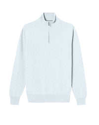 Cashmere trucker-neck jumper - Nuage