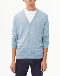 Ultra-thin cashmere cardigan with pockets - Bosphore