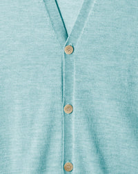 Ultra-thin cashmere cardigan with pockets - Bora Bora