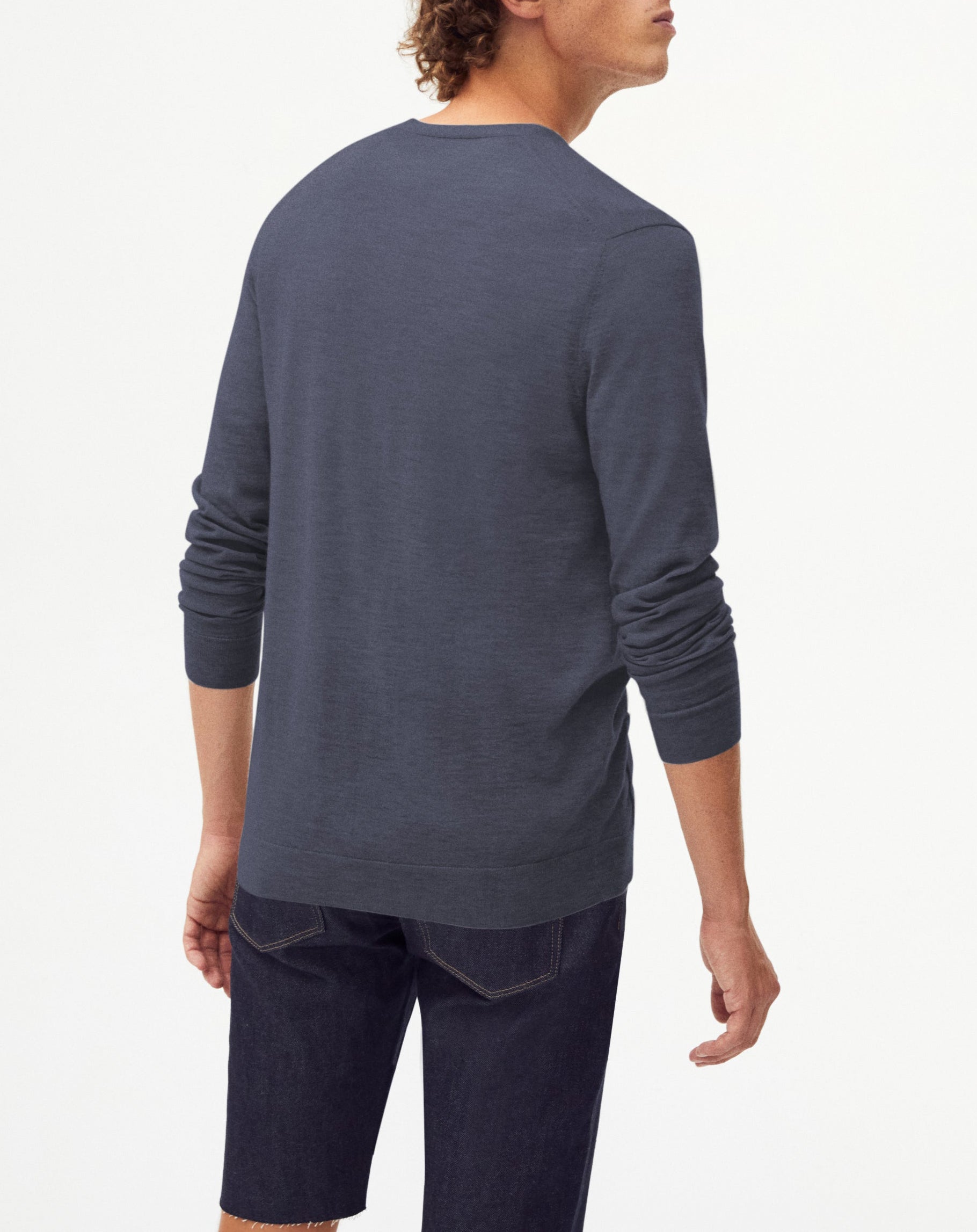 Ultra-thin cashmere cardigan with pockets - Incense