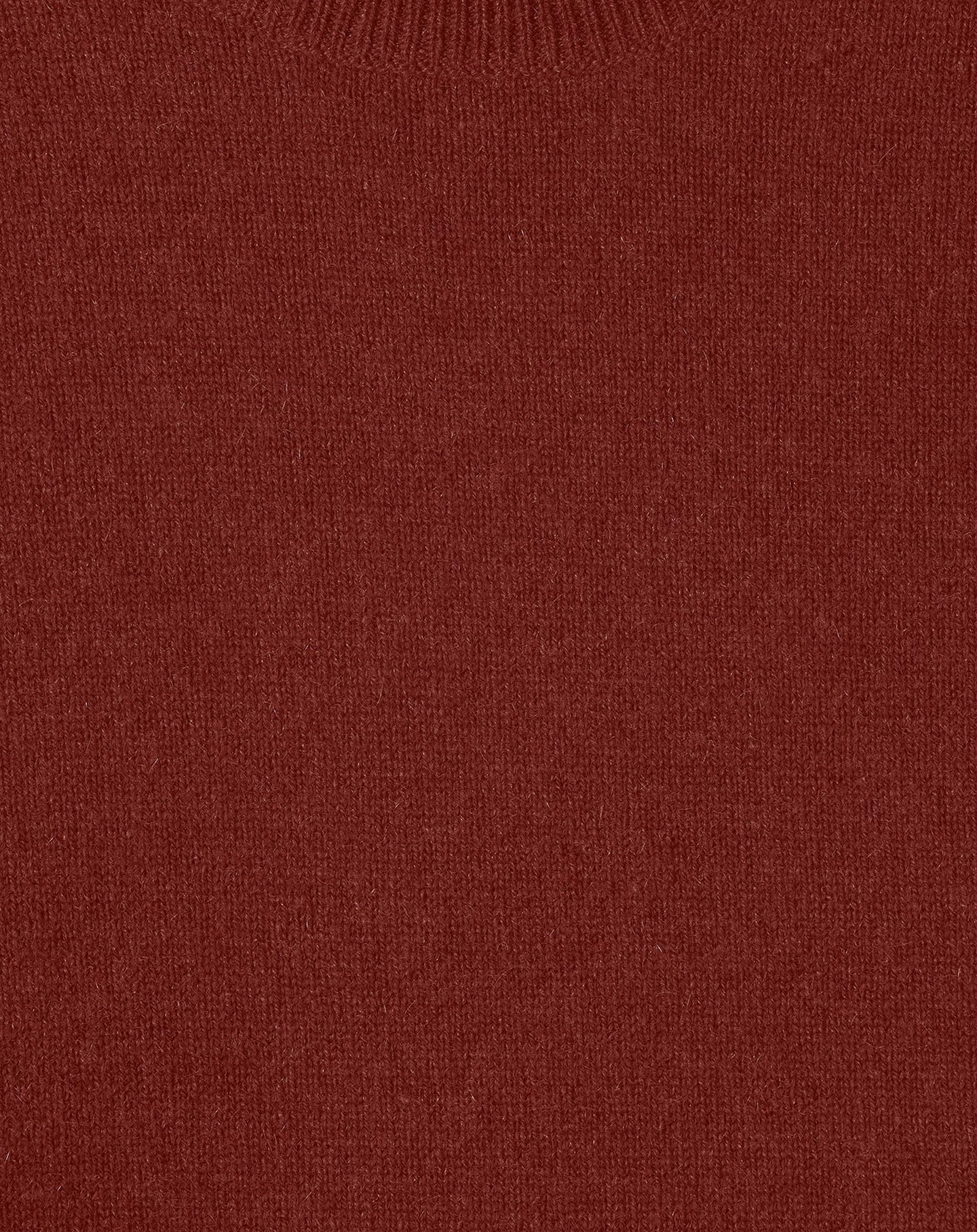 RECO130Ras de cou ajusté emmanchures marteau - Marron