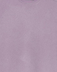 Cashmere hammer neck jumper - Mauve Œillet