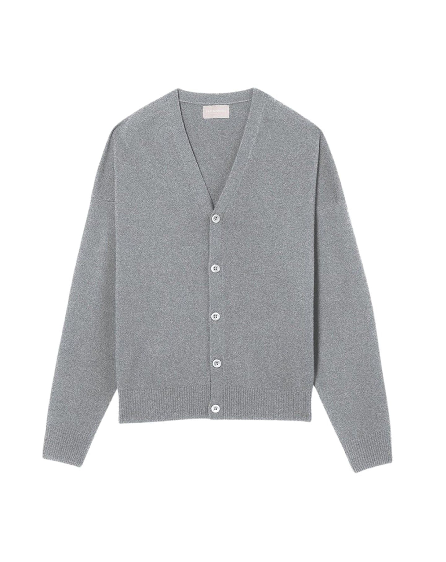 Wool and cashmere cardigan - Flanelle