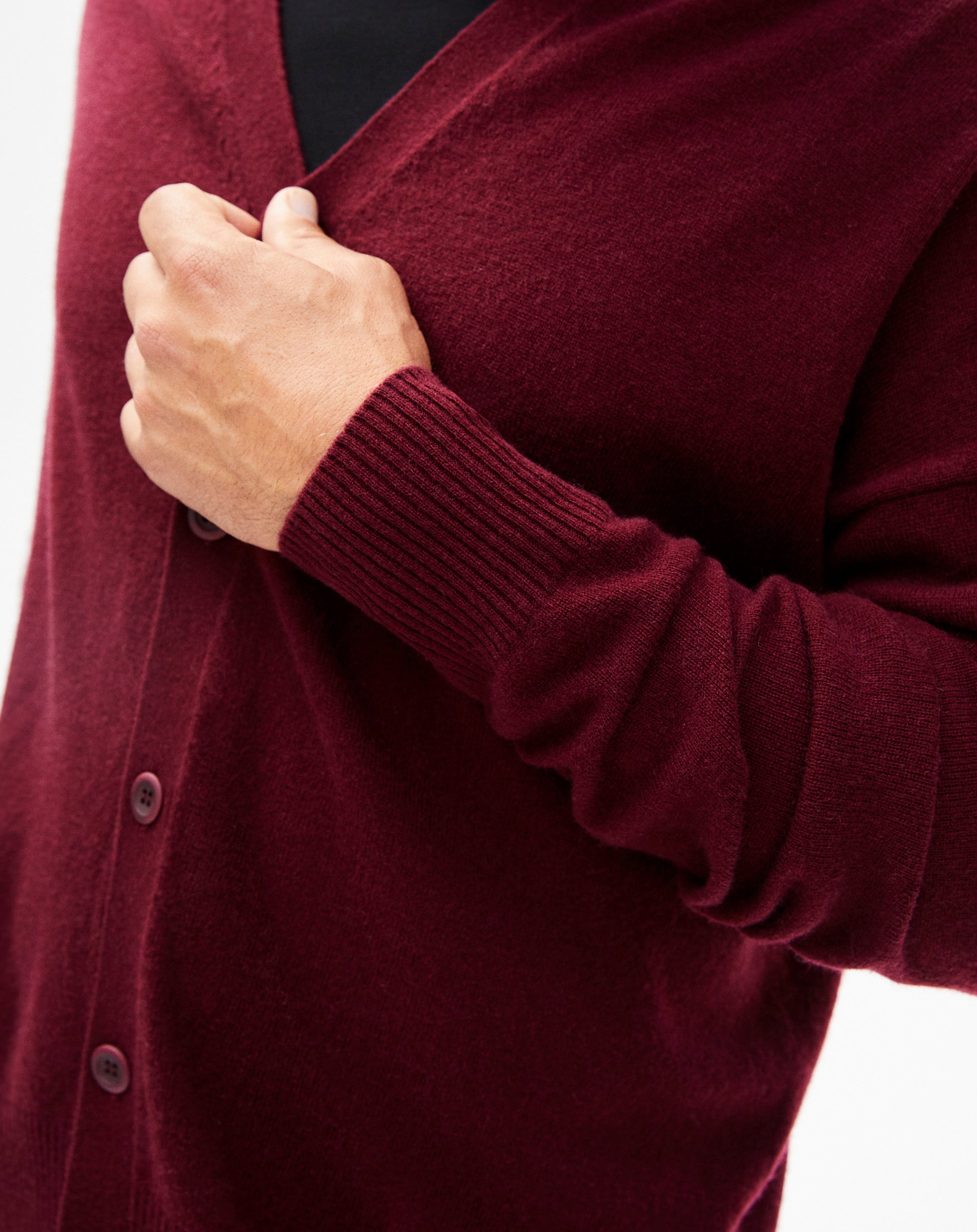 Wool and cashmere cardigan - Dahlia