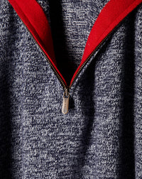 Pull camionneur Mouline en cachemire - Marine & Naturel