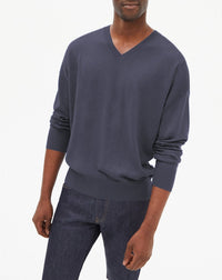 Pull ultrafin forme loose en cachemire - Encens