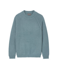 Alpaca and cashmere Raglan jumper - Horizon