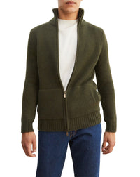 Cashmere jacket - Kale