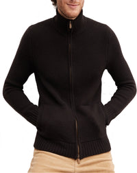 Cashmere jacket - Ebony