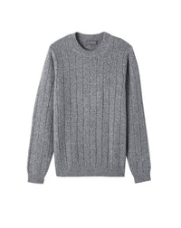 Mouline testuré cashmere and wool choker - Silver Grey & Wolf