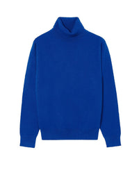 Cashmere turtleneck jumper - Royal