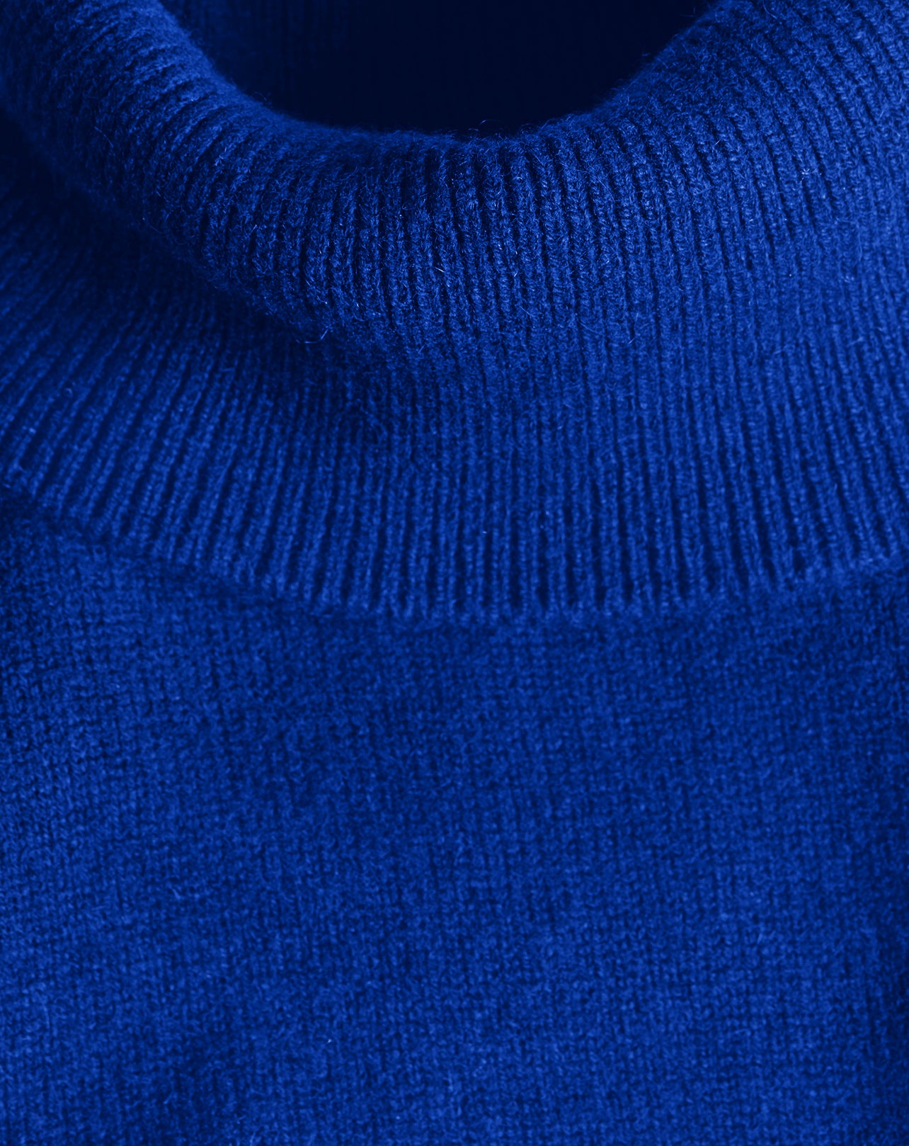 Cashmere turtleneck jumper - Royal