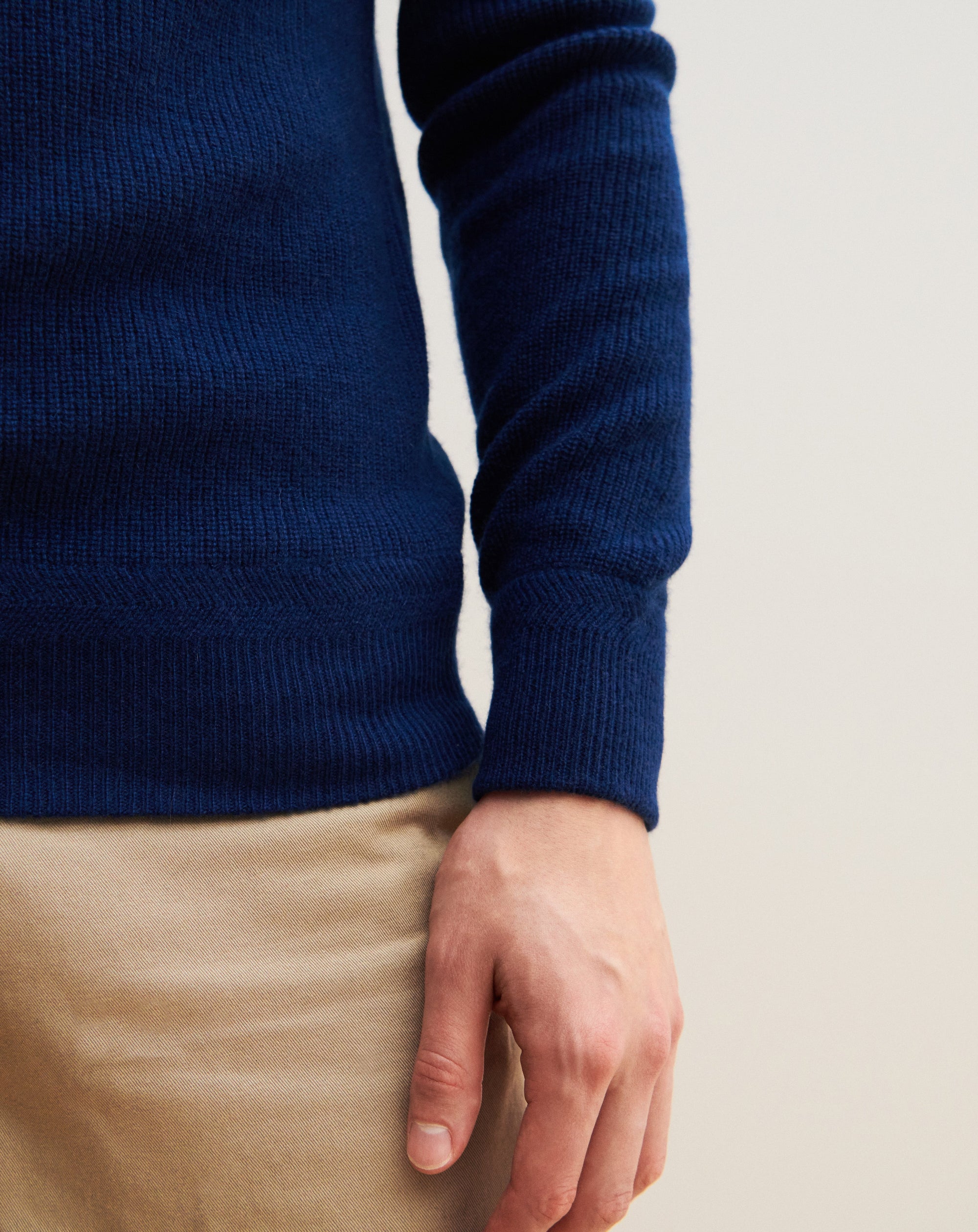 Cashmere choker jumper - Perla
