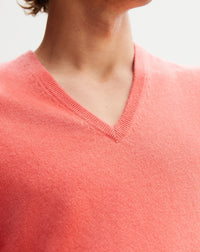 Classic cashmere jumper - Bleu Egée