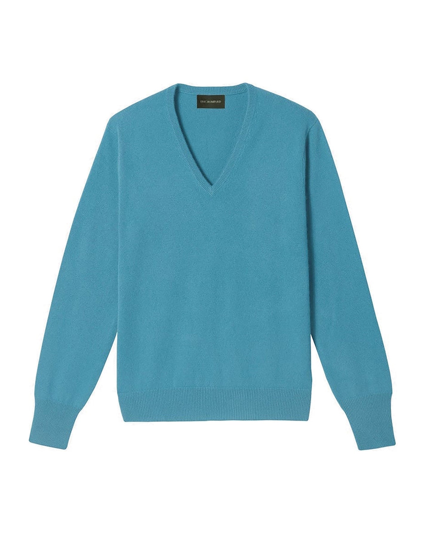 Classic cashmere V jumper - Vetiver