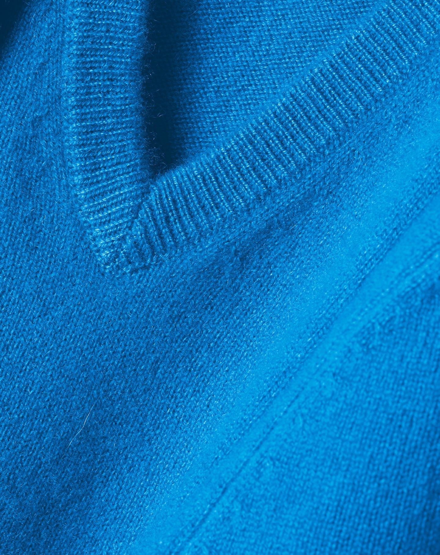 Pull à col V classique en cachemire - Santorin
