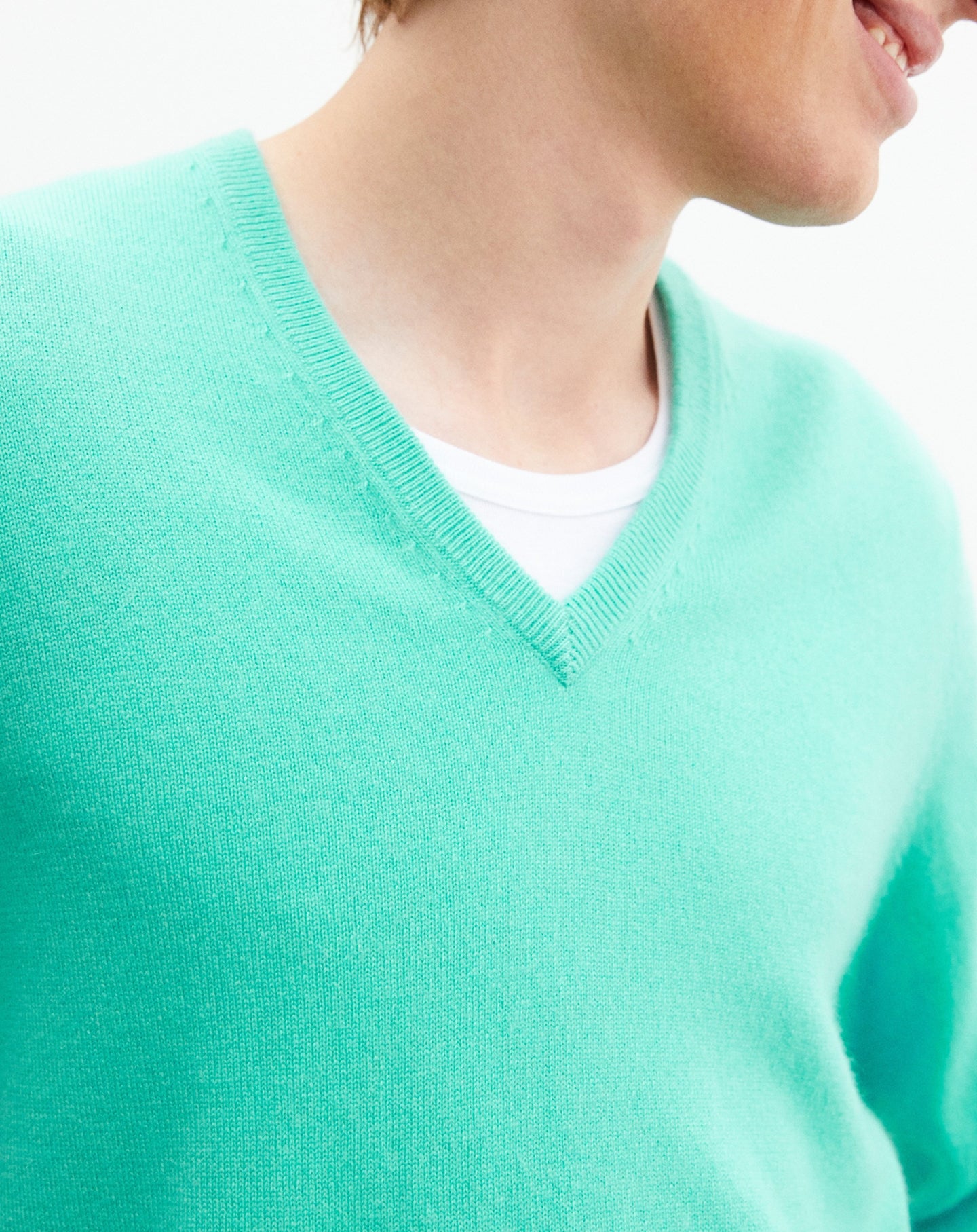 Pull V classique en cachemire - Palm Beach