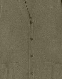 Classic cashmere cardigan - Khaki