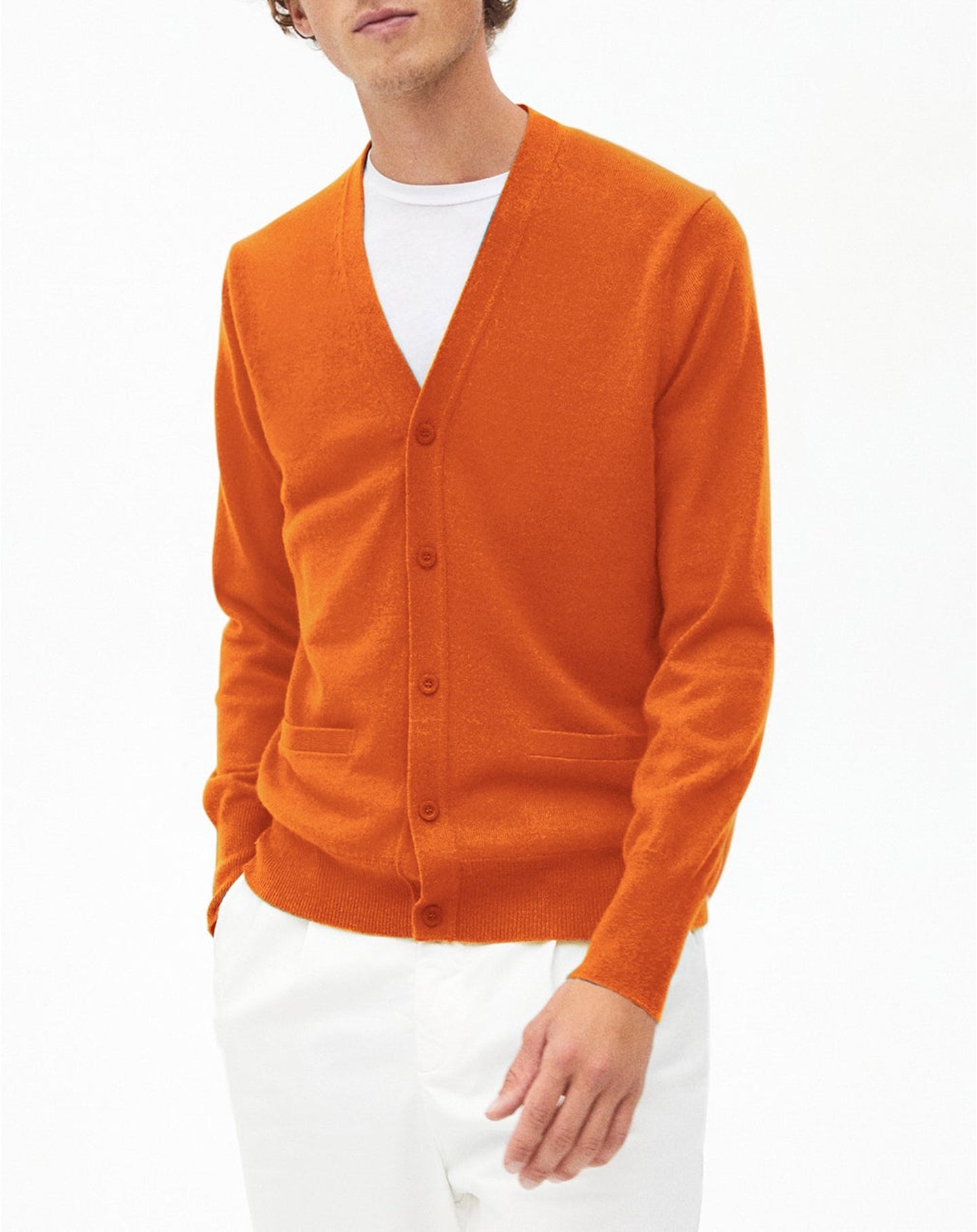 Classic cashmere cardigan - Nepal