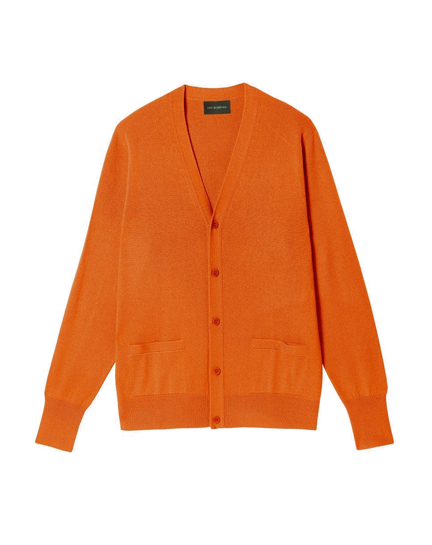 Gilet classique en cachemire - Safran