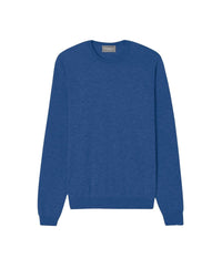 Ultra-fine cashmere crew neck jumper - Mykonos