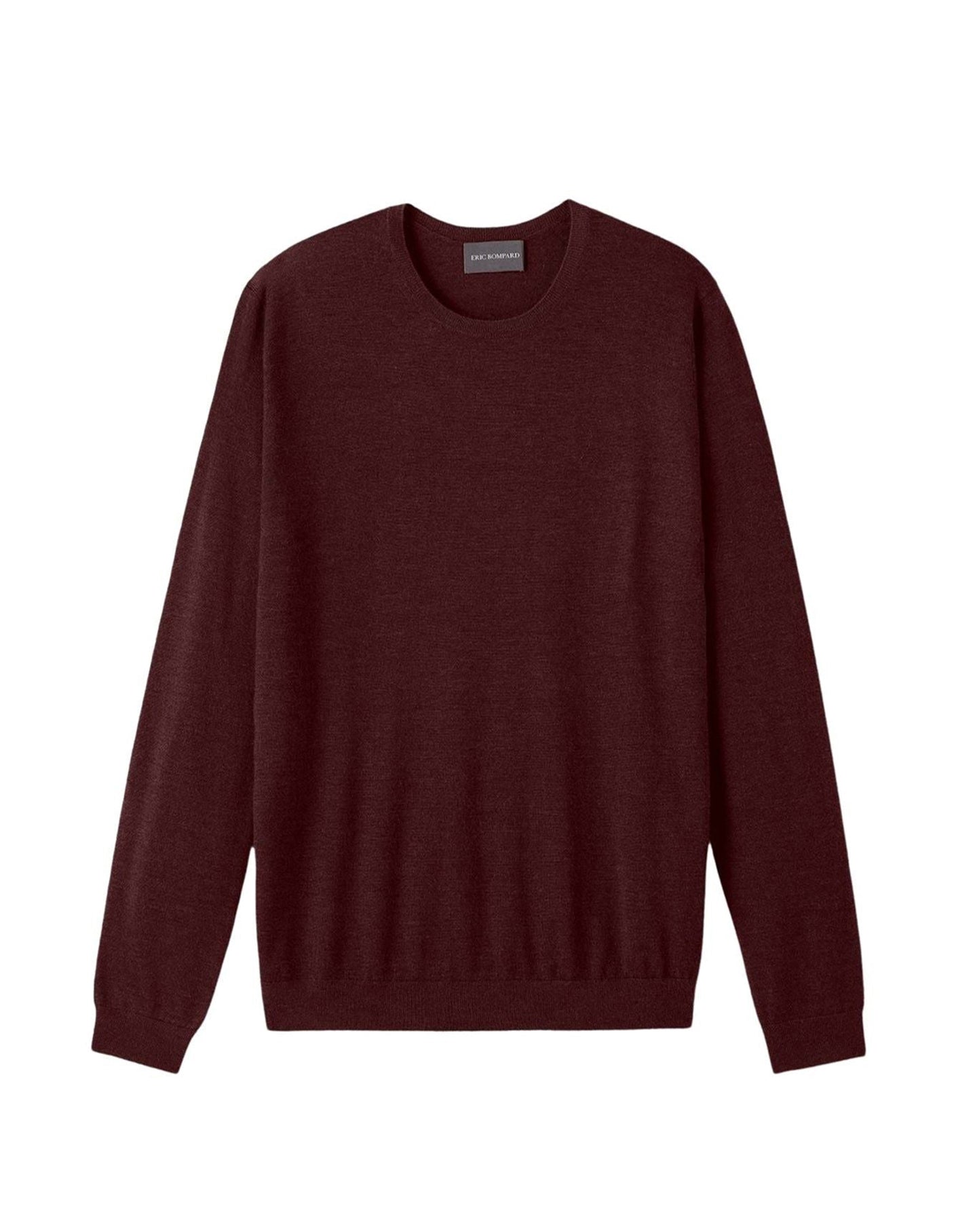 RECO90Pull col rond ultrafin - Rouge