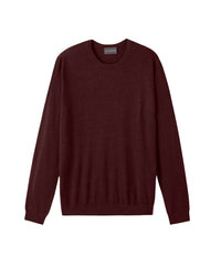 Ultra-fine cashmere crew neck jumper - Azuki