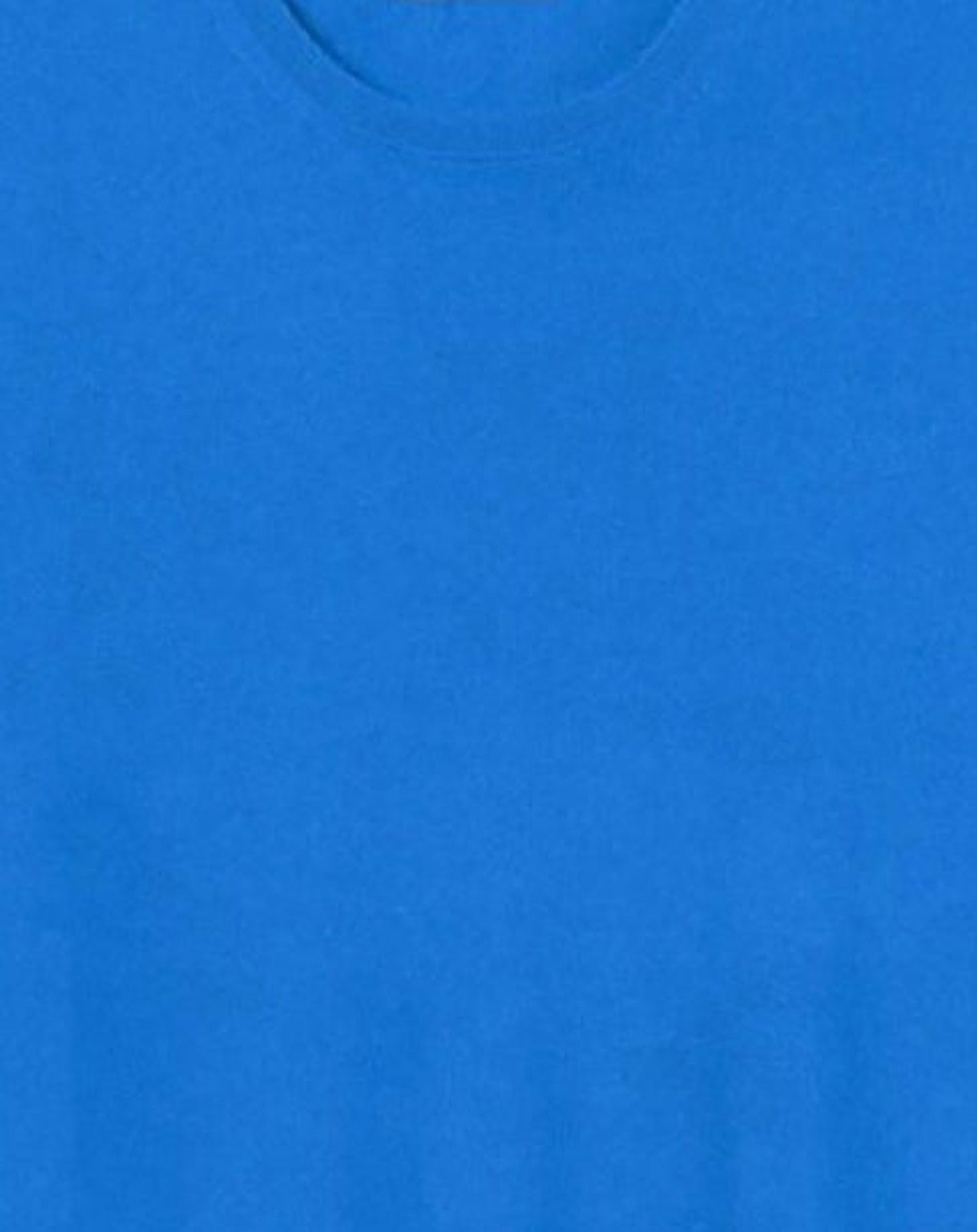 RECO90Pull col rond ultrafin - Bleu