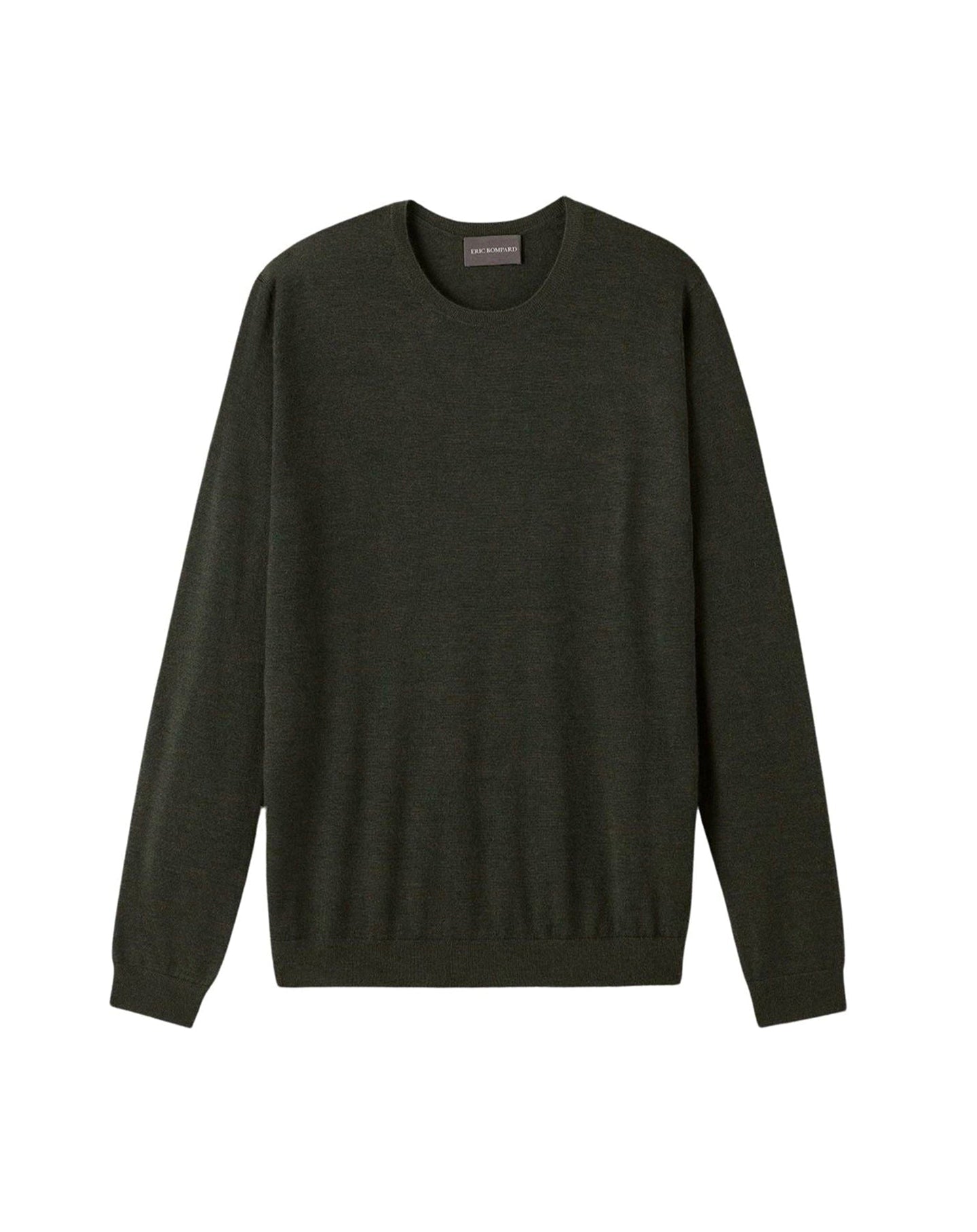 RECO90Pull col rond ultrafin - Vert