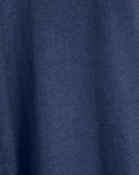 Pull col roulé classique en cachemire - Indigo
