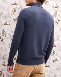 Classic cashmere turtleneck jumper - Graphite