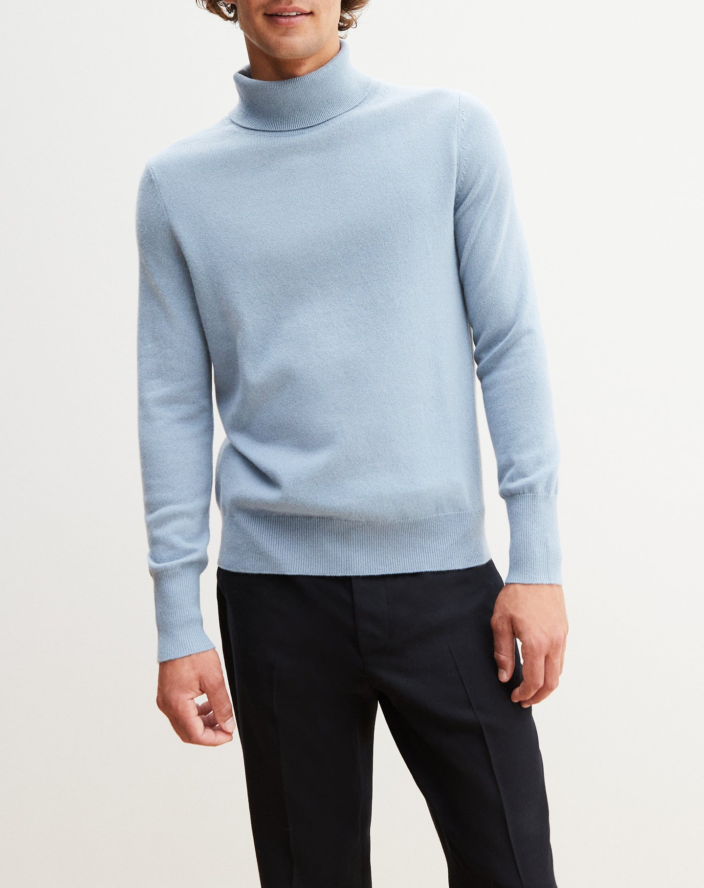 Classic cashmere turtleneck jumper - Cirrus