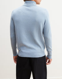 Classic cashmere turtleneck jumper - Cirrus