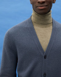 Cashmere cardigan - Cobalt