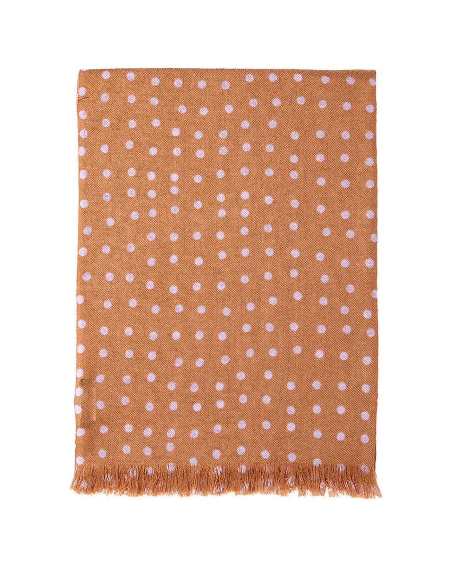 Écharpe imprimé Pois en cachemire - Vicuna