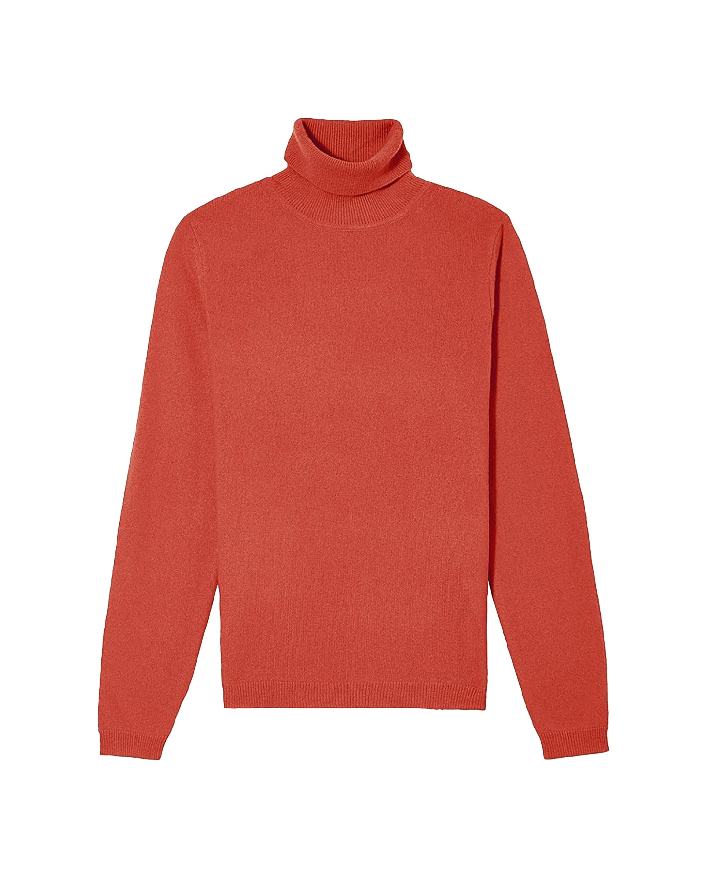 Slim-fit cashmere turtleneck jumper - Sienne